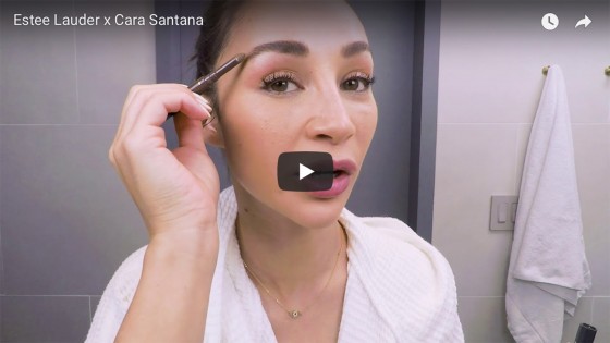 Cara Santana Estee Lauder Beauty Video